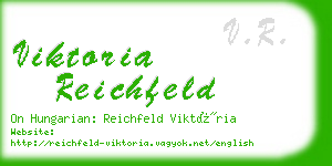viktoria reichfeld business card